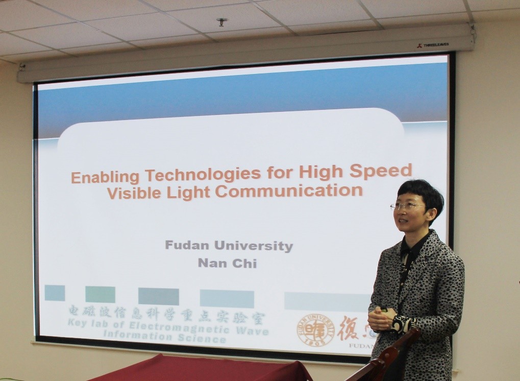 复旦大学迟楠教授——High Speed Visible Light Communication